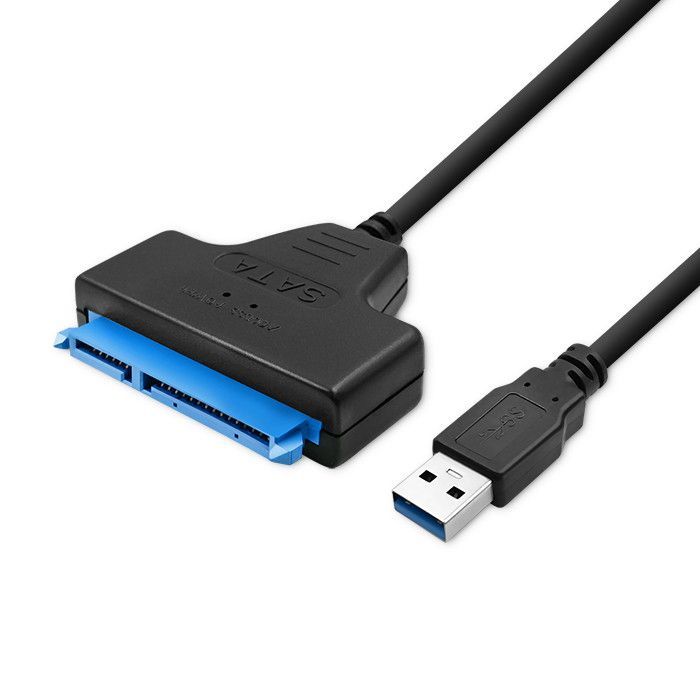 Qoltec USB 3.0 SATA adapter for HDD|SSD 2.5'''' Black Qoltec USB 3.0 SATA adapter for HDD|SSD 2.5'''' Black