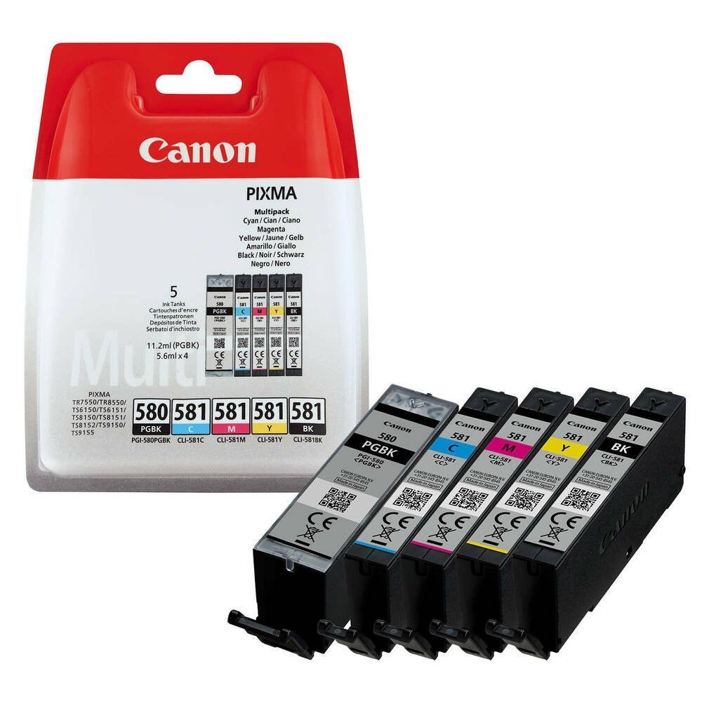 Canon PGI-580/CLI-581 Multipack tintapatron Canon PGI-580/CLI-581 Multipack tintapatron