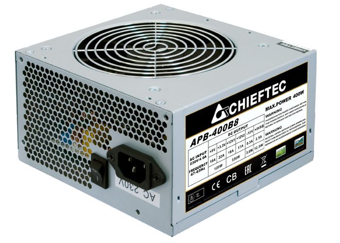 Chieftec 400W 80+ White Value OEM Chieftec 400W 80+ White Value OEM