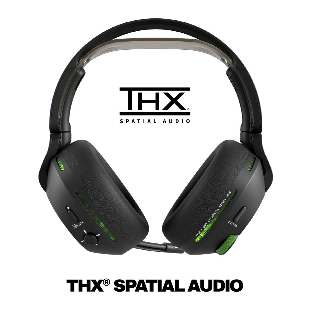 Skullcandy Crusher PLYR 720 Bluetooth Gamer Headset Black/Green Skullcandy Crusher PLYR 720 Bluetooth Gamer Headset Black/Green