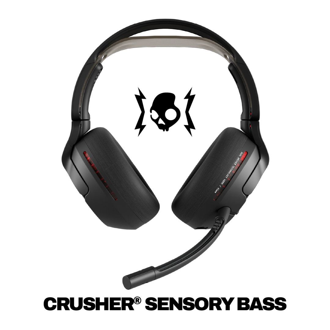 Skullcandy Crusher PLYR 720 Bluetooth Gamer Headset Black/Red Skullcandy Crusher PLYR 720 Bluetooth Gamer Headset Black/Red
