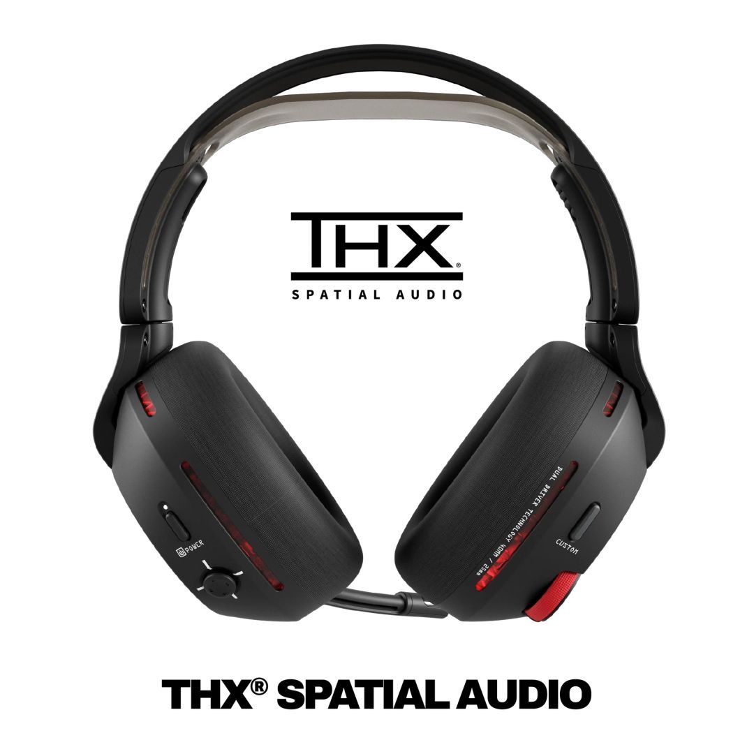 Skullcandy Crusher PLYR 720 Bluetooth Gamer Headset Black/Red Skullcandy Crusher PLYR 720 Bluetooth Gamer Headset Black/Red