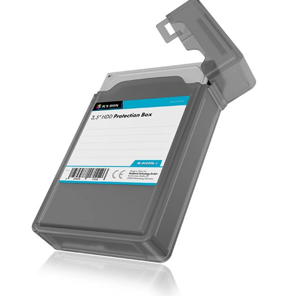 Raidsonic IcyBox IB-AC602b-6 Protection box set (6 pcs) for 3.5" HDD Raidsonic IcyBox IB-AC602b-6 Protection box set (6 pcs) for 3.5" HDD