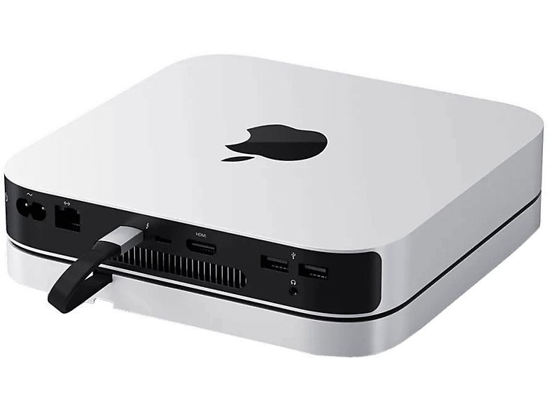 Satechi Stand & Hub For Mac Mini / Studio Silver Satechi Stand & Hub For Mac Mini / Studio Silver