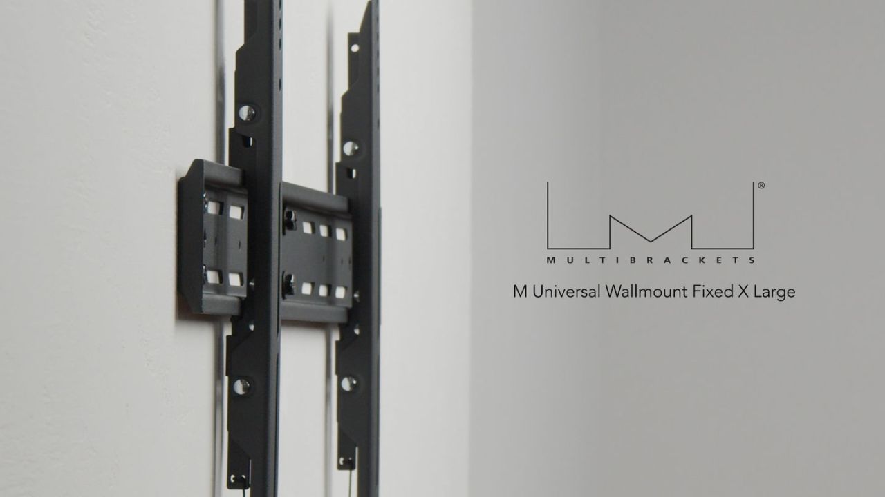 Multibrackets M Universal Wallmount Fixed X Large 42"-90" Black
