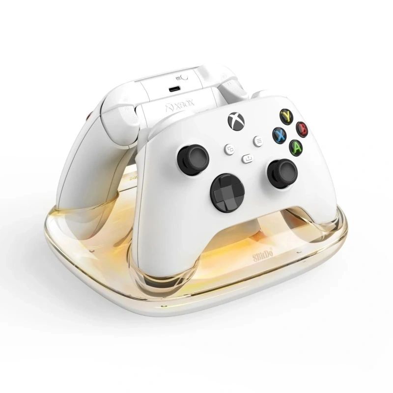 8BitDo Dual Charging Dock for Xbox wireless controllers White