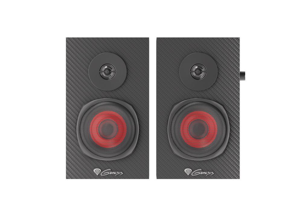 Natec Genesis Helium 200 Gaming speaker 2.0 Black