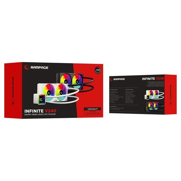 Rampage Infinite V240 ARGB White