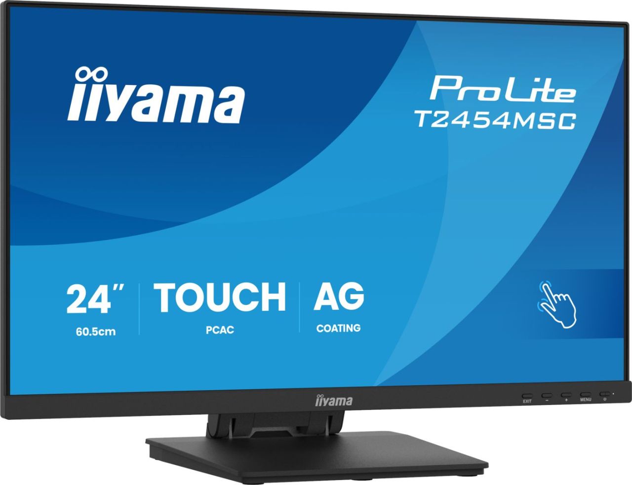 iiyama 23,8" Prolite T2454MSC-B3AG IPS LED iiyama 23,8" Prolite T2454MSC-B3AG IPS LED