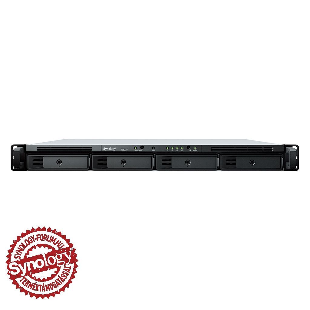 Synology NAS RS822+ (2GB) (4xHDD) Synology NAS RS822+ (2GB) (4xHDD)