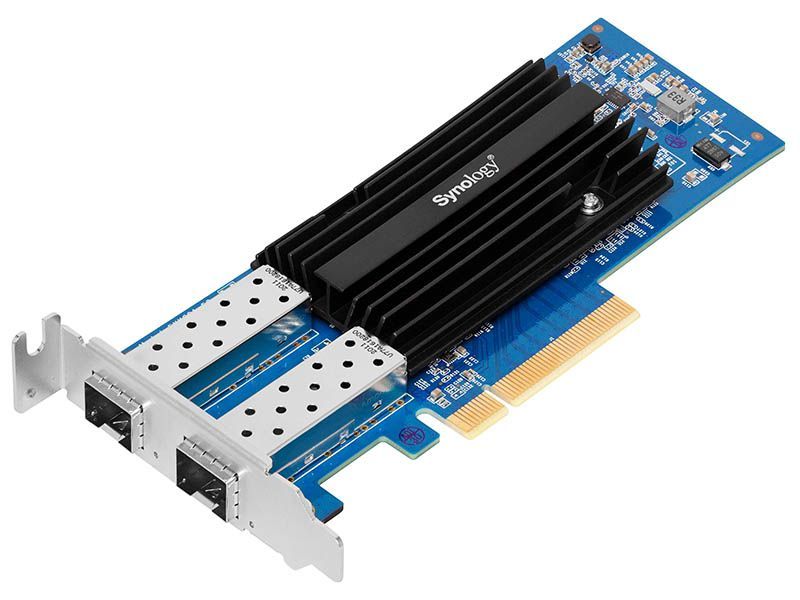 Synology E10G30-F2 Kétportos 10 GbE SFP+ bővítőkártya Synology rendszerekhez Synology E10G30-F2 Kétportos 10 GbE SFP+ bővítőkártya Synology rendszerekhez