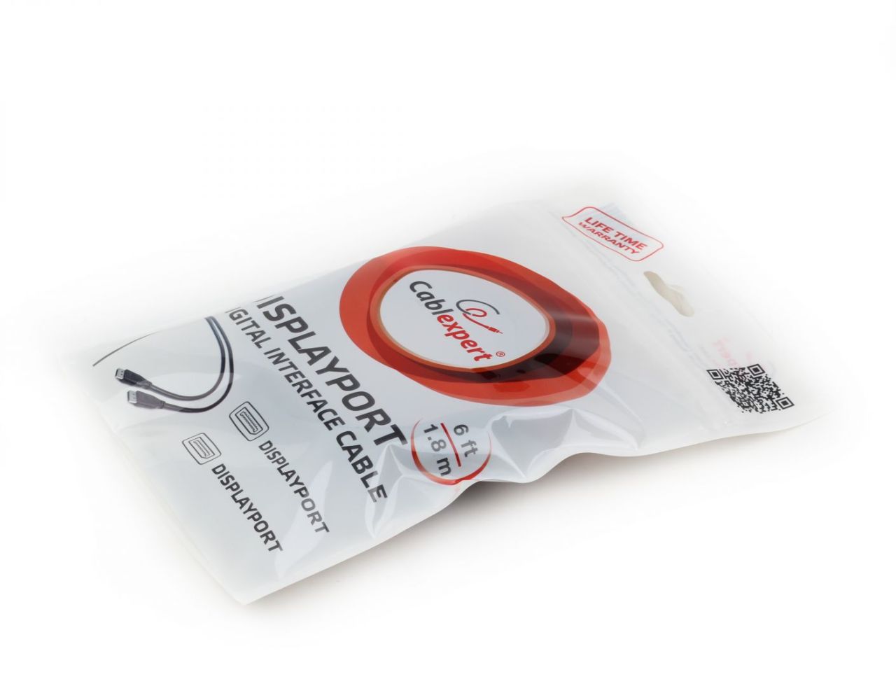 Gembird DisplayPort 1.2 - DisplayPort 1.2 M/M 4K cable 1,8m Black Gembird DisplayPort 1.2 - DisplayPort 1.2 M/M 4K cable 1,8m Black