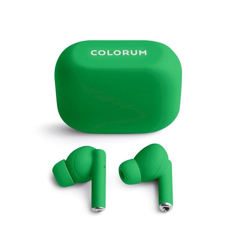 COLORUM COL718685 TWS Bluetooth Headset Green COLORUM COL718685 TWS Bluetooth Headset Green