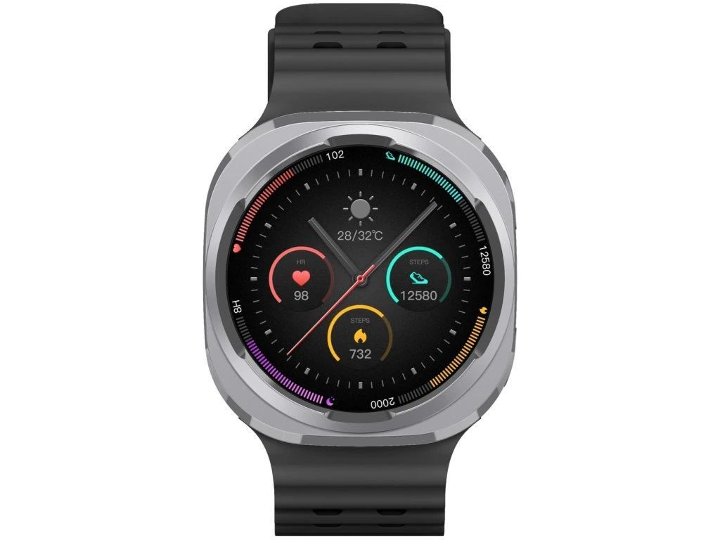 Carneo GTR Falcon HR+ Smartwatch Titan