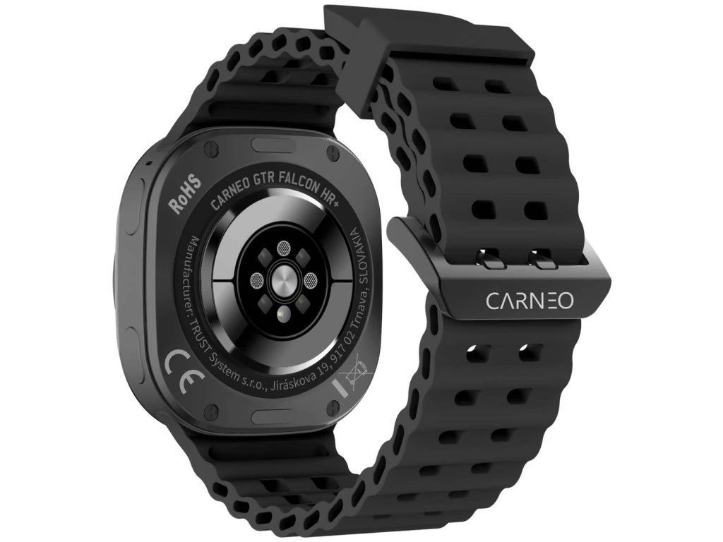 Carneo GTR Falcon HR+ Smartwatch Titan