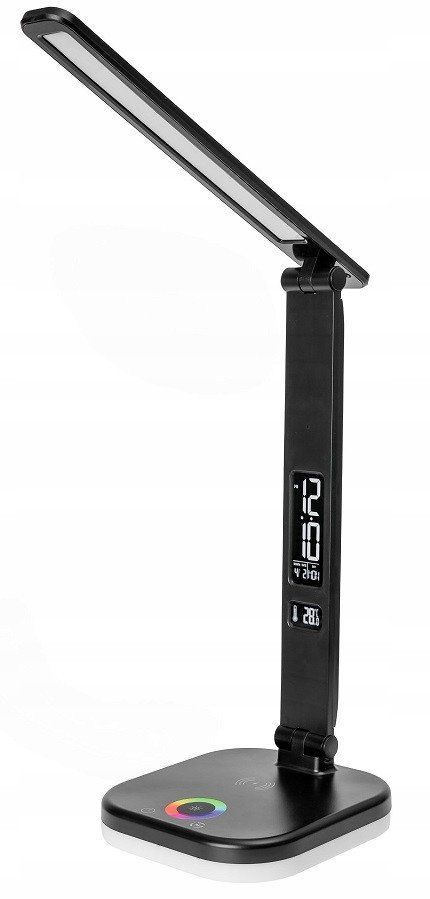 Platinet Desk Lamp RGB Wireless Charging Black