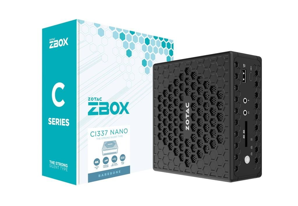 Zotac ZBOX CI337 Nano Black Zotac ZBOX CI337 Nano Black