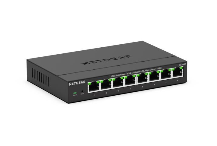 Netgear 8-port 2.5G Multi-Gigabit Ethernet Plus Switch Netgear 8-port 2.5G Multi-Gigabit Ethernet Plus Switch