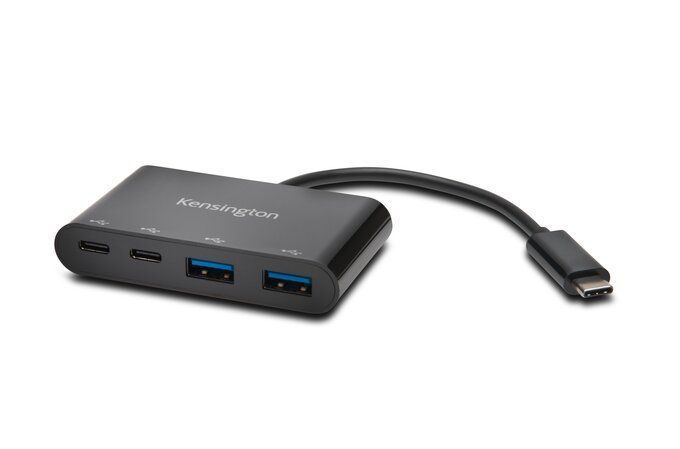 Kensington CH1000 USB-C 4-Port Hub Black