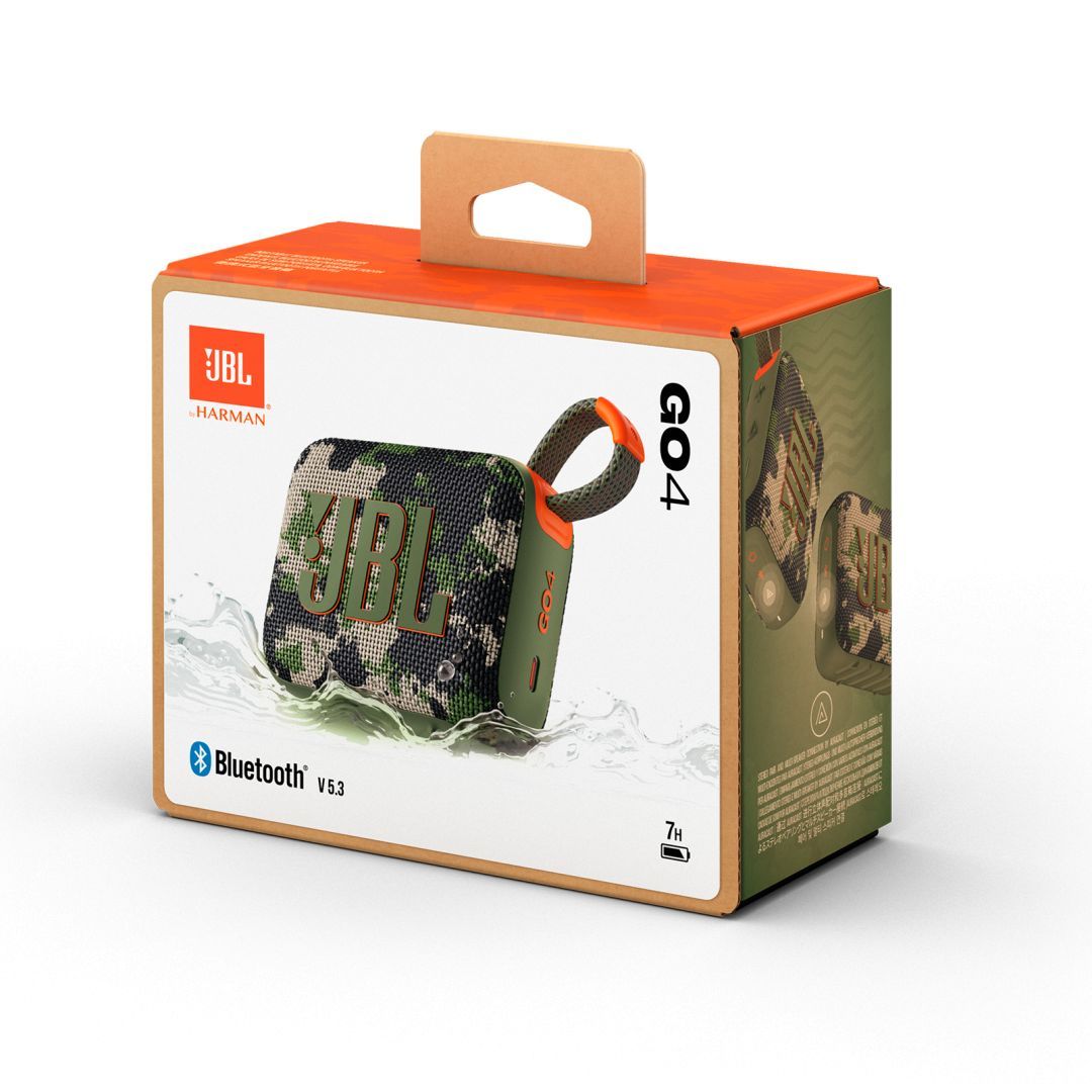 JBL Go 4 Ultra-Portable Bluetooth Speaker Squad JBL Go 4 Ultra-Portable Bluetooth Speaker Squad