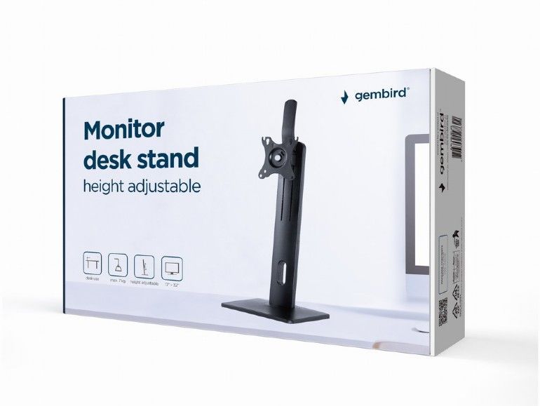 Gembird MS-D1-01 Monitor Desk Stand 17"-32" Black Gembird MS-D1-01 Monitor Desk Stand 17"-32" Black