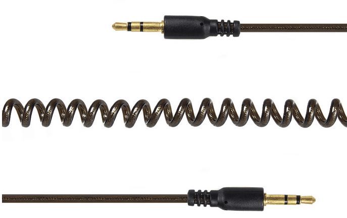 Gembird CCA-405-6 3.5mm stereo spiral audio cable 1,8m Black Gembird CCA-405-6 3.5mm stereo spiral audio cable 1,8m Black