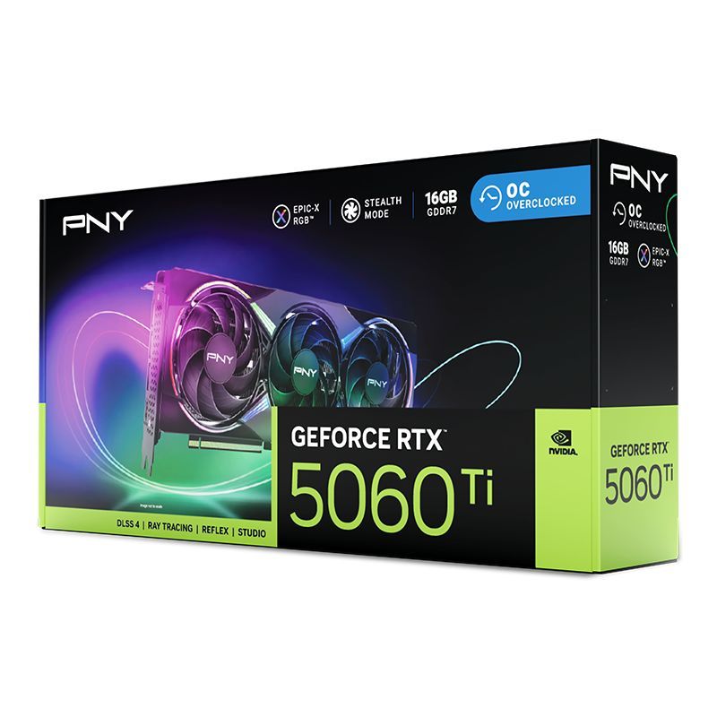 PNY GeForce RTX5060 TI 16GB DDR7 ARGB OC