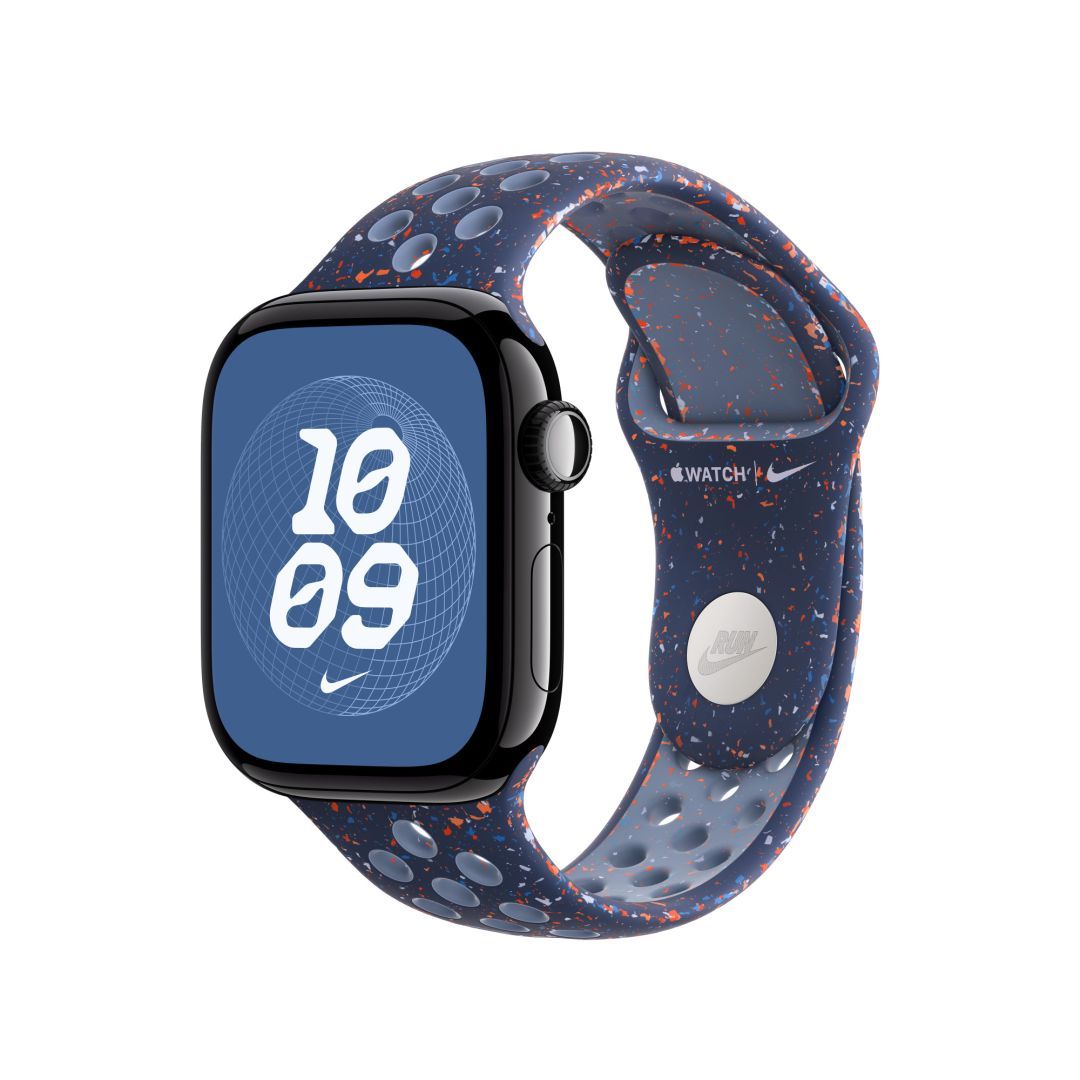 Apple Watch 42mm Band: Nike Sport Band S/M Blue Ribbon Apple Watch 42mm Band: Nike Sport Band S/M Blue Ribbon
