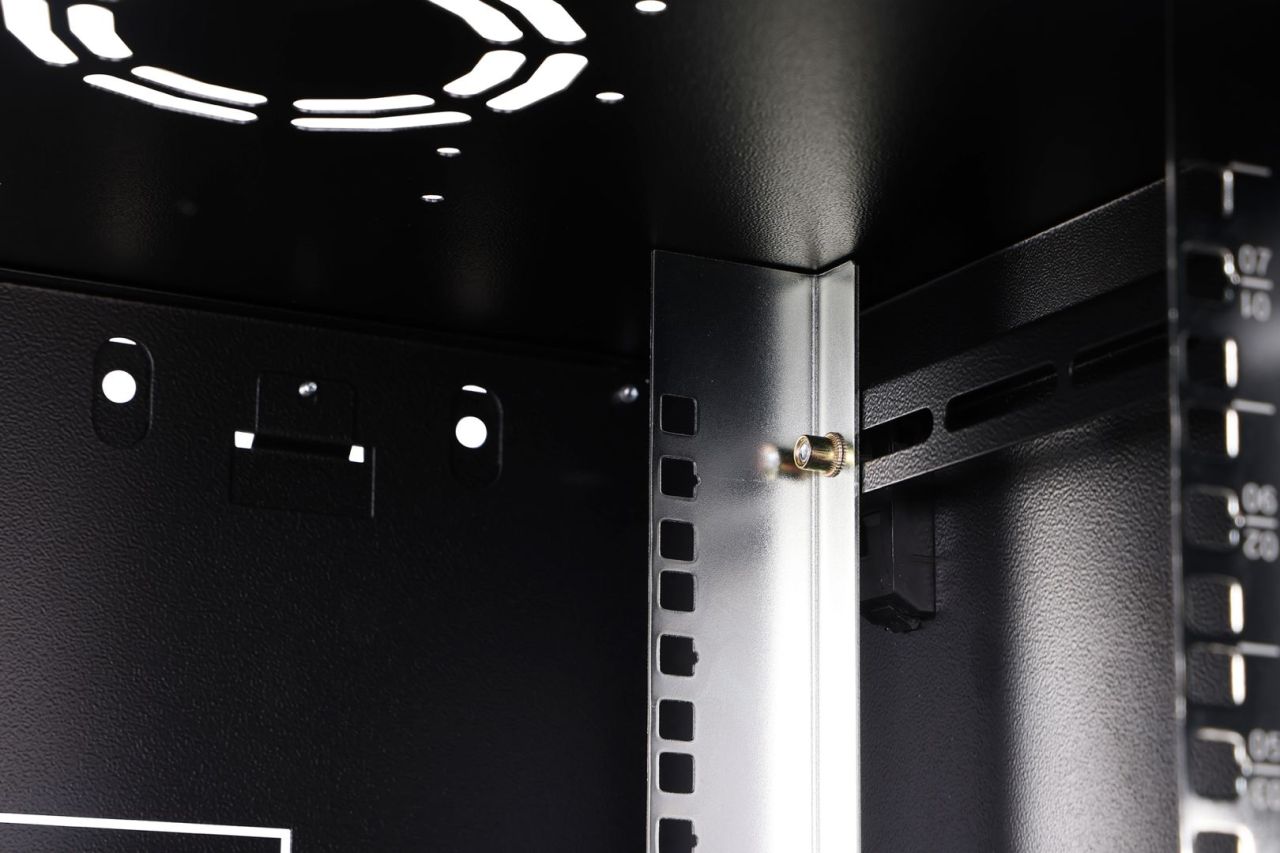 Digitus DN-19 07-U-EC-SW Falra szerelhető Rackszekrény Black Digitus DN-19 07-U-EC-SW Falra szerelhető Rackszekrény Black