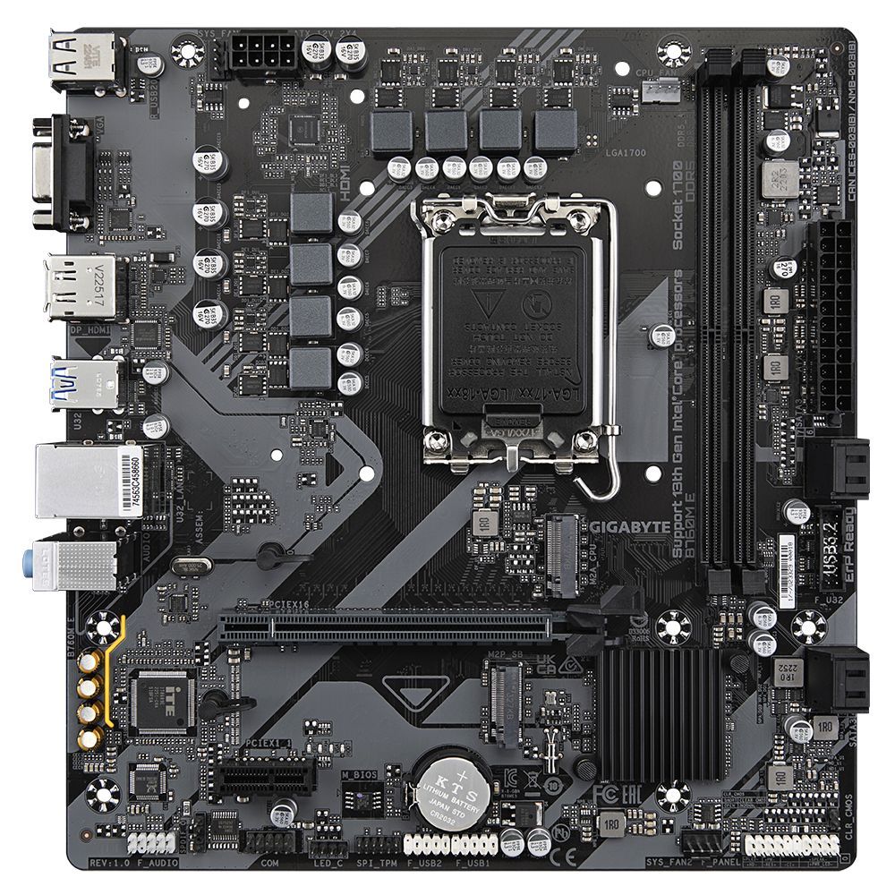 Gigabyte B760M E Gigabyte B760M E