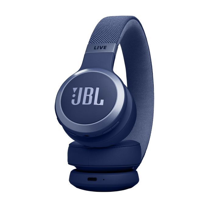 JBL Live 670NC Bluetooth Over-Ear Noise-Cancelling Headset Blue JBL Live 670NC Bluetooth Over-Ear Noise-Cancelling Headset Blue
