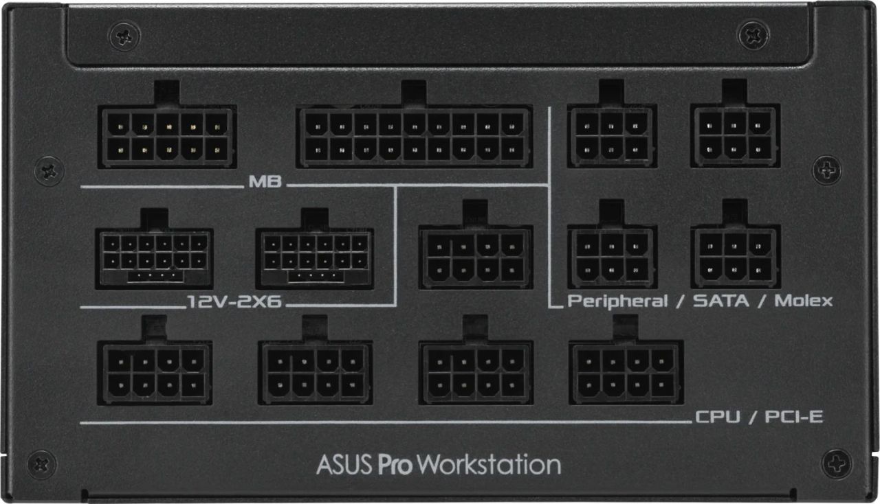Asus 1600W 80+ Platinum Pro WS Asus 1600W 80+ Platinum Pro WS