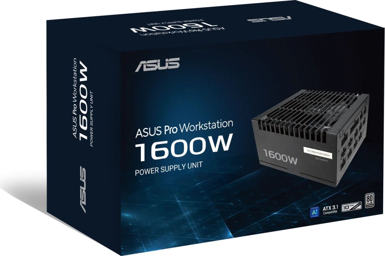 Asus 1600W 80+ Platinum Pro WS Asus 1600W 80+ Platinum Pro WS