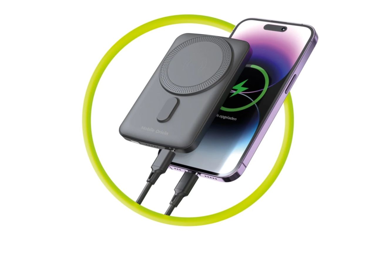 Mobile Origin Wireless Magnetic PowerBank 5000mAh Black Mobile Origin Wireless Magnetic PowerBank 5000mAh Black