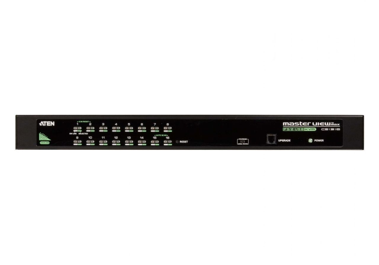 ATEN CS1316 16-Port PS/2-USB VGA KVM Switch ATEN CS1316 16-Port PS/2-USB VGA KVM Switch