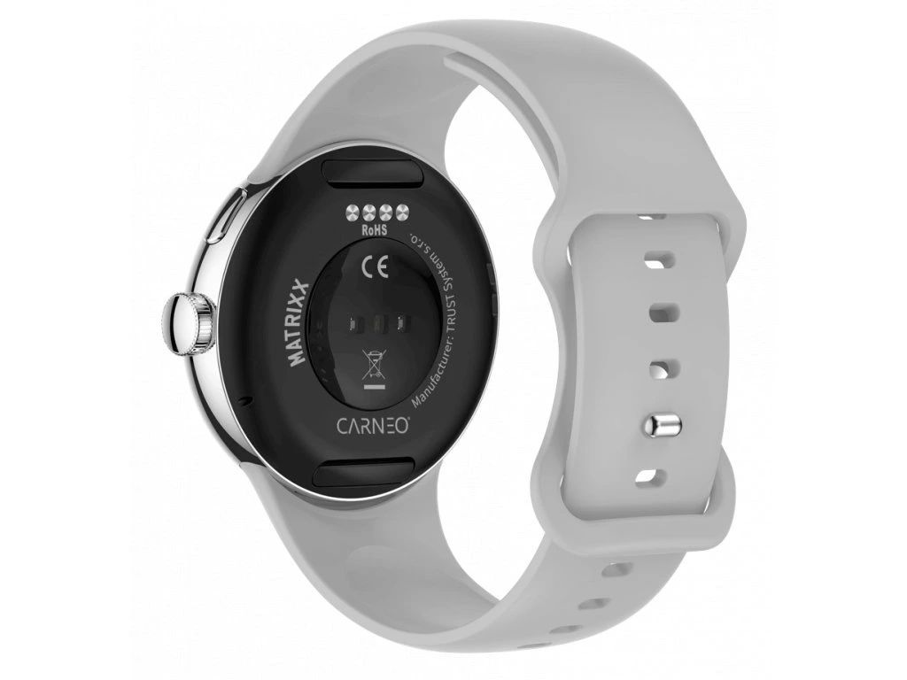 Carneo Matrixx HR+ Smartwatch Silver Carneo Matrixx HR+ Smartwatch Silver
