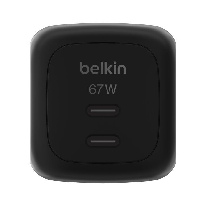Belkin USB-C 67W PD adapter Black Belkin USB-C 67W PD adapter Black