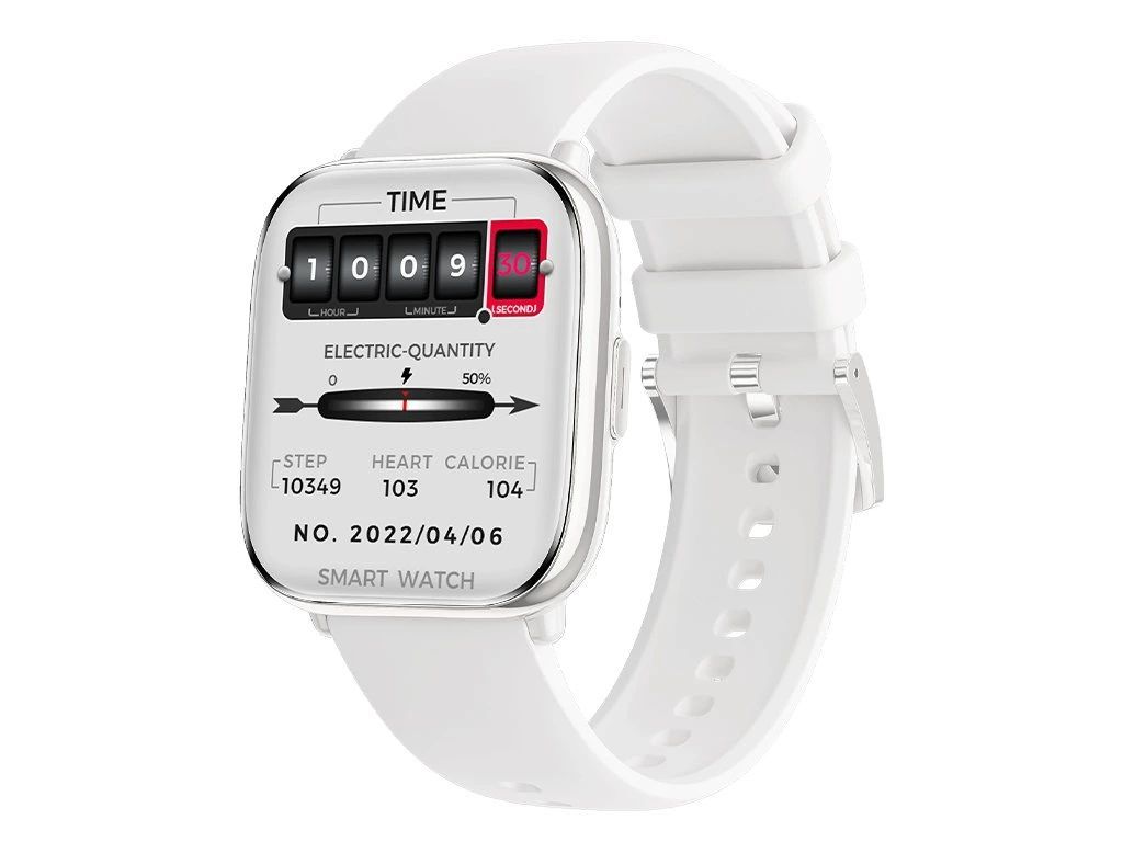 Carneo Proxima HR+ Smartwatch Silver/White Carneo Proxima HR+ Smartwatch Silver/White