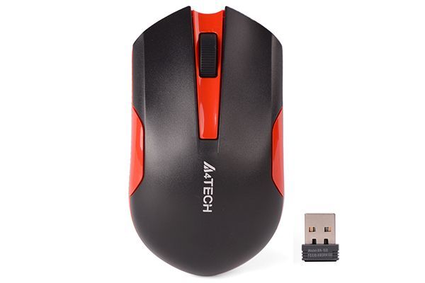 A4-Tech G3-200N Wireless Mouse Black/Red A4-Tech G3-200N Wireless Mouse Black/Red