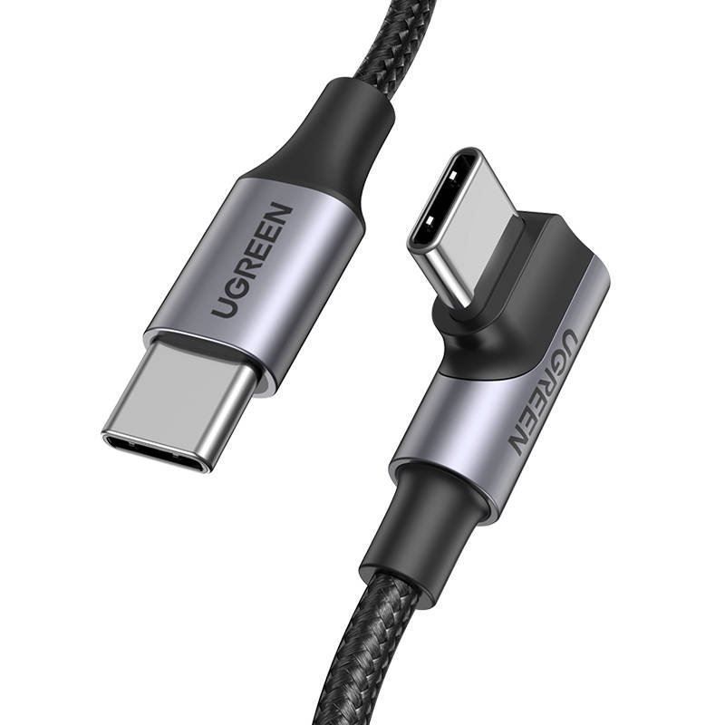 UGREEN US334 USB-C - USB-C 5A 100W Cable 1m Black UGREEN US334 USB-C - USB-C 5A 100W Cable 1m Black
