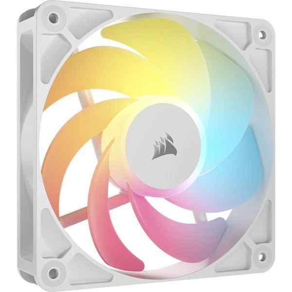 Corsair RS120 Reverse ARGB 120mm PWM Fan (3-pack) White Corsair RS120 Reverse ARGB 120mm PWM Fan (3-pack) White