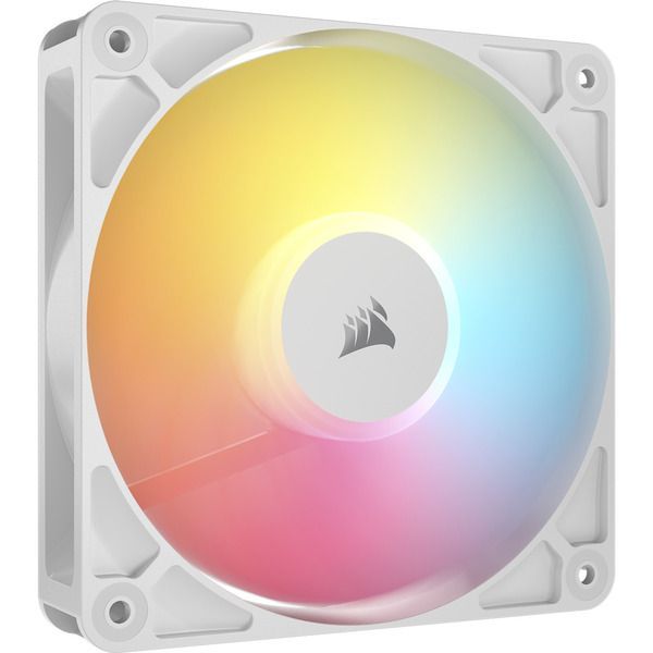 Corsair RS120 Reverse ARGB 120mm PWM Fan (3-pack) White Corsair RS120 Reverse ARGB 120mm PWM Fan (3-pack) White