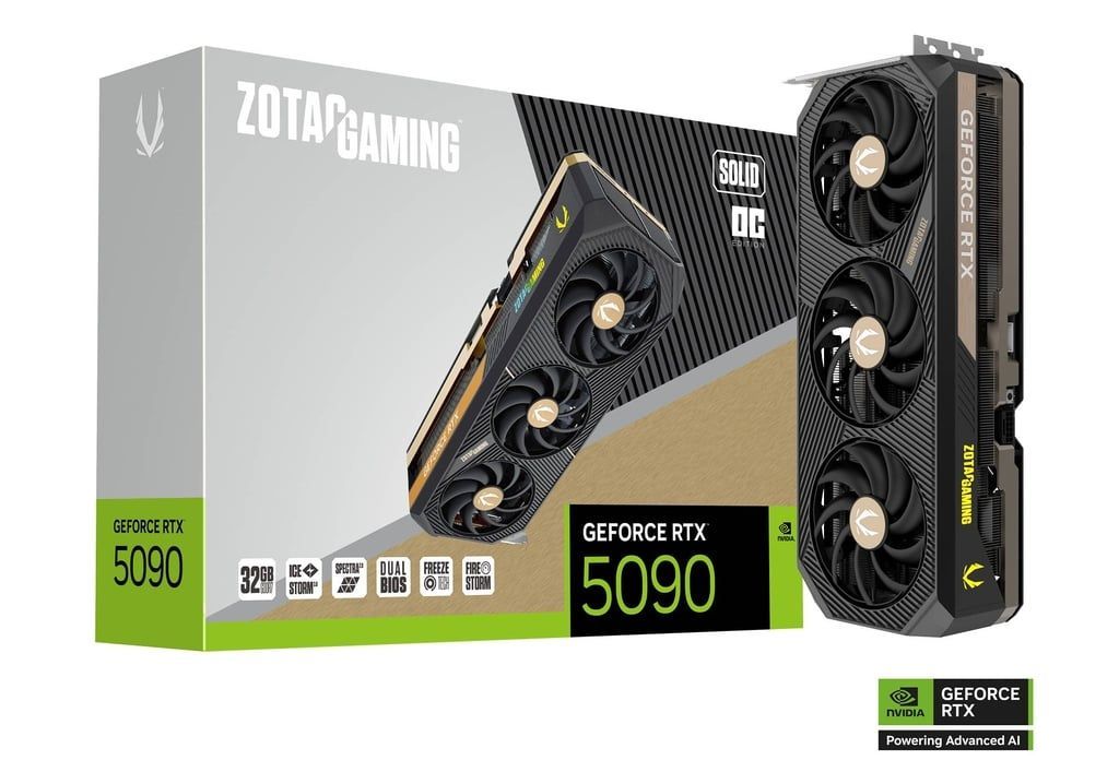 Zotac GeForce RTX5090 32GB DDR7 Solid OC