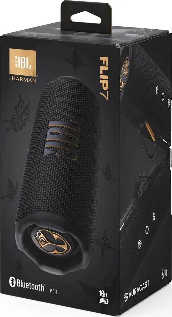 JBL Flip 7 Portable Waterproof Bluetooth Speaker Tomorrowland Edition JBL Flip 7 Portable Waterproof Bluetooth Speaker Tomorrowland Edition
