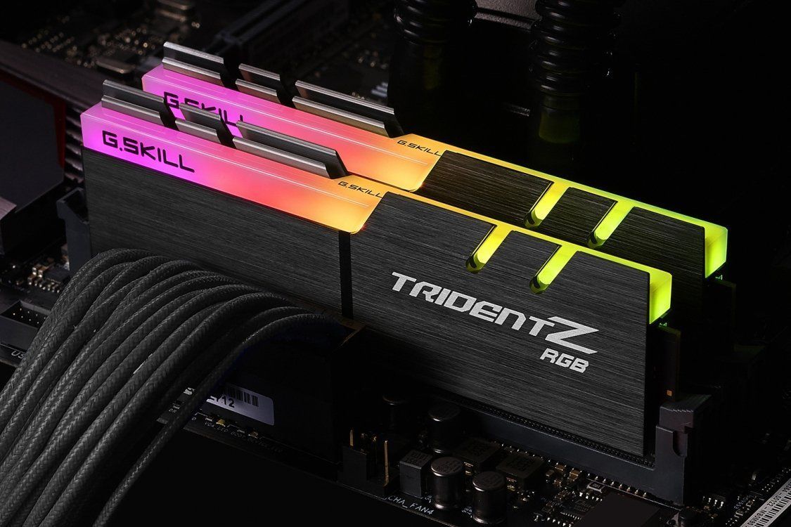 G.SKILL 16GB DDR4 3200MHz Kit(2x8GB) TridentZ RGB (for AMD) G.SKILL 16GB DDR4 3200MHz Kit(2x8GB) TridentZ RGB (for AMD)