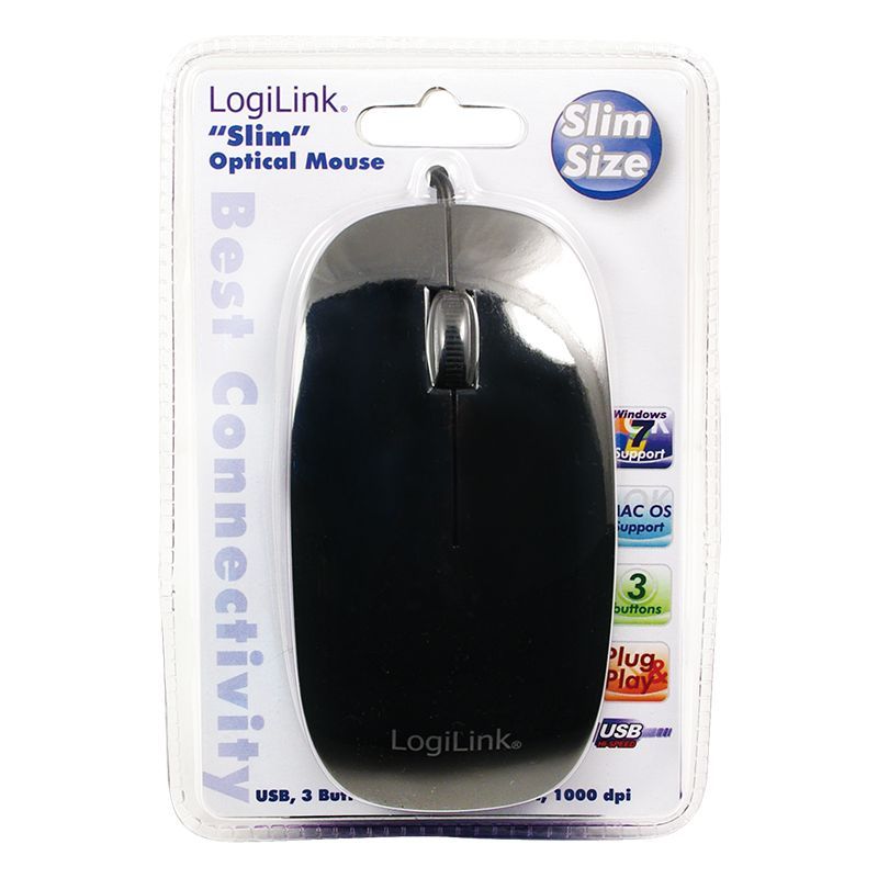 Logilink ID0063 Optical flat Black Logilink ID0063 Optical flat Black