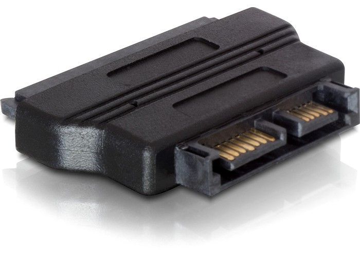 DeLock Adapter Slim SATA 13 pin > SATA 22 pin DeLock Adapter Slim SATA 13 pin > SATA 22 pin
