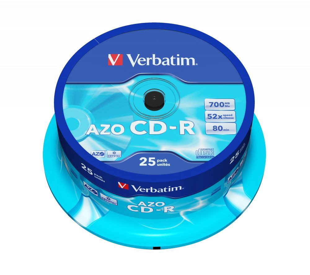 Verbatim DataLife Plus CD-R 80 52x 25db/henger (25-es címke) Verbatim DataLife Plus CD-R 80 52x 25db/henger (25-es címke)