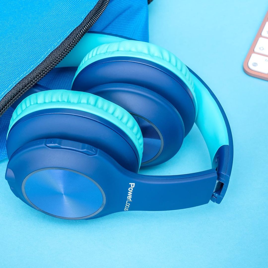 PowerLocus PLED Kids Bluetooth Headset Blue PowerLocus PLED Kids Bluetooth Headset Blue