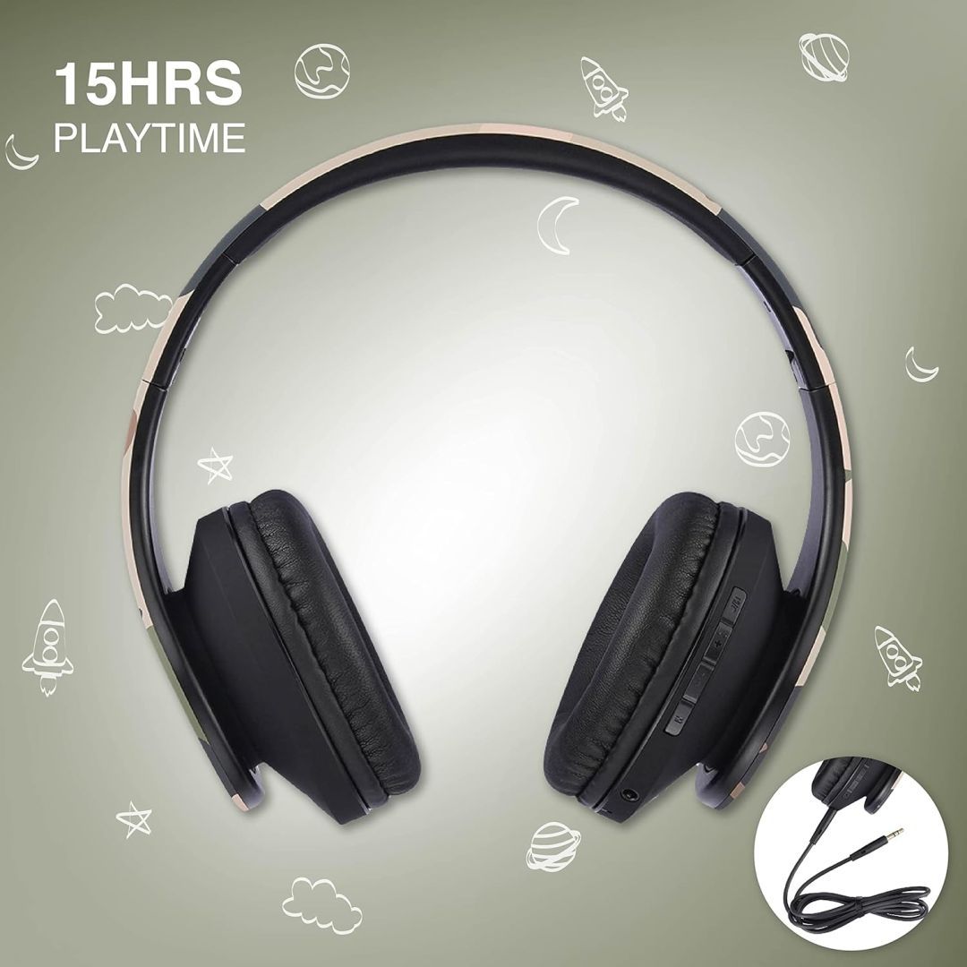 PowerLocus P2Kids Bluetooth Headset Camo PowerLocus P2Kids Bluetooth Headset Camo